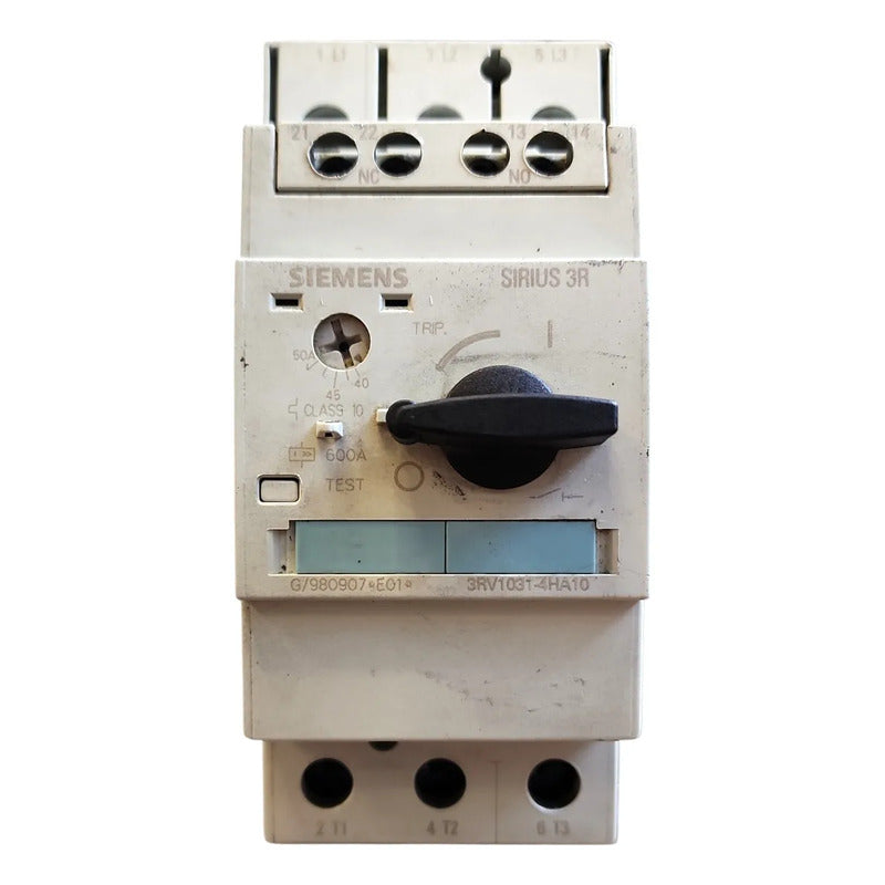 Siemens 3rv1031-4ha10 Guardamotor Sirius 40-50a 3 Polos 50hz/60 Hz