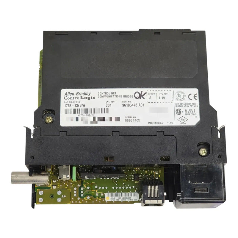 Allen Bradley 1756-cnb Módulo Controlnet Plc Industrial A/sin Tapa