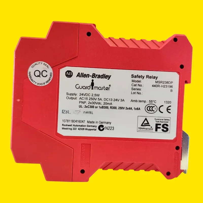 Allen-bradley 440r-h23196 Relé De Seguridad Msr238dp