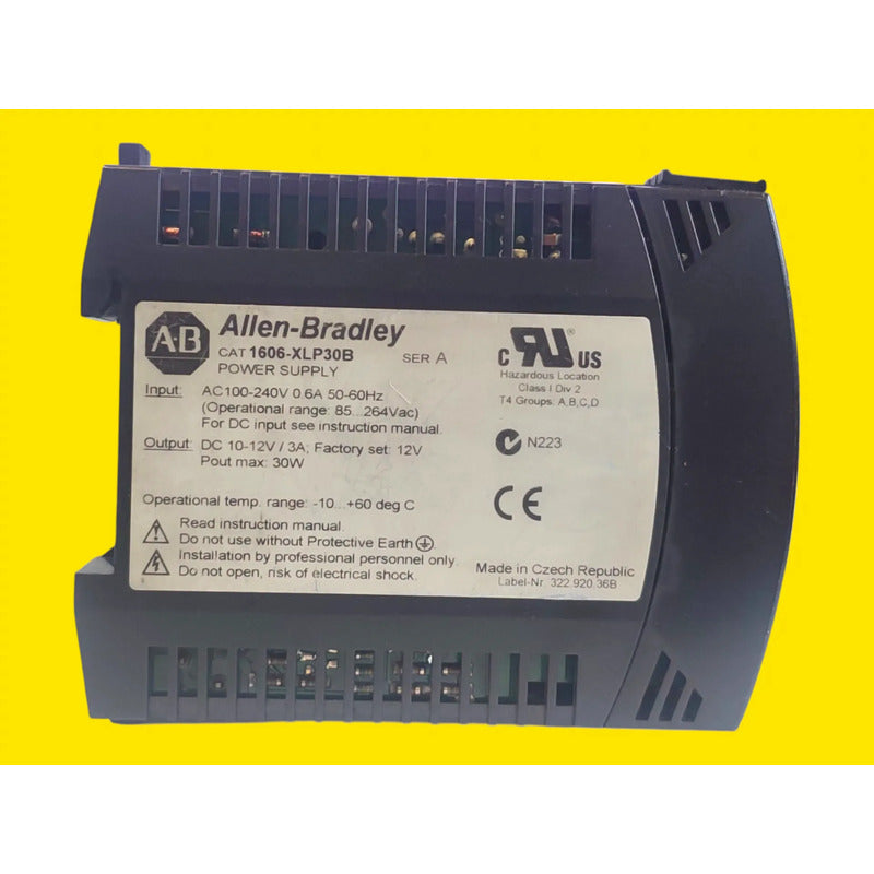 Allen-bradley 1606-xlp30b Fuente De Alimentación 30w 12v Dc