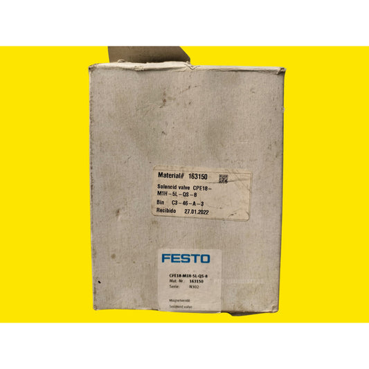 Festo Cpe18-m1h-5l-qs-8 Electrovalvula