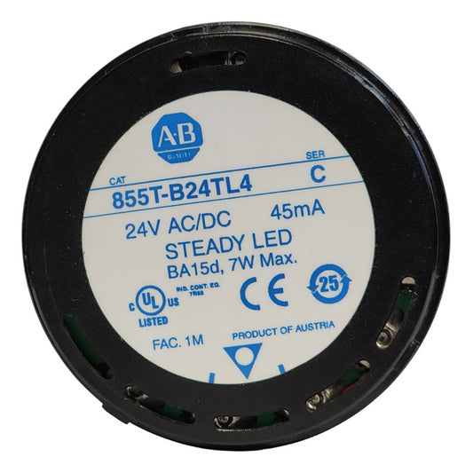 Torreta Indicadora Allen Bradley 855t-b24tl4 24v Led