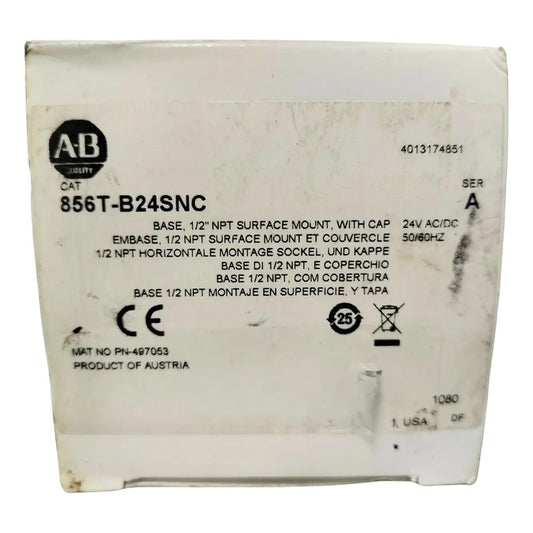 Allen-bradley 856t-b24snc Modulo De Base De Montaje