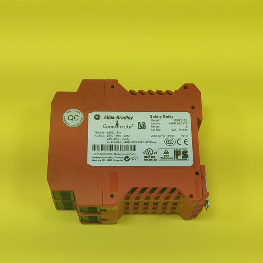 Allen Bradley Guardmaster  440r-h23176  Msr210p De 2 Canales