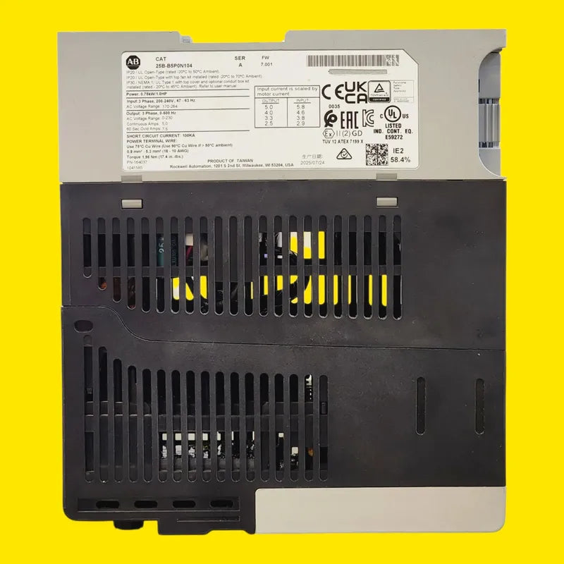 Allen-bradley Powerflex 525 25b-b5p0n104 Variador 1hp