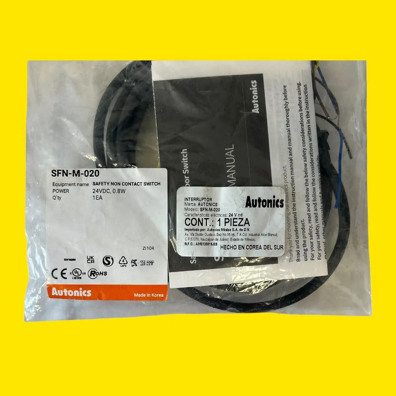 Autonics Sfn-m-020 Sensor Fibra Óptica