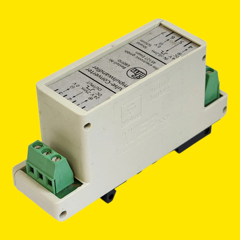 Ifm E80110 Convertidor Prolongador De Impulsos 24v Dc