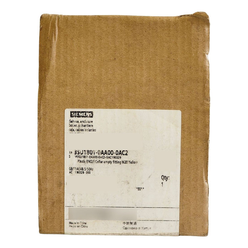 Botón Paro Emergencia Siemens 3su1801-0aa00-0ac2+sac190329