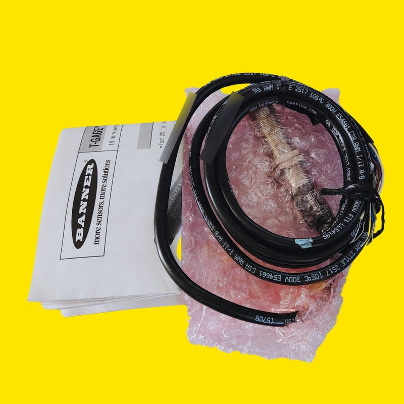 Banner  Sensor De Temperatura 8 A 1 Integrado Lente 1 M18tb8