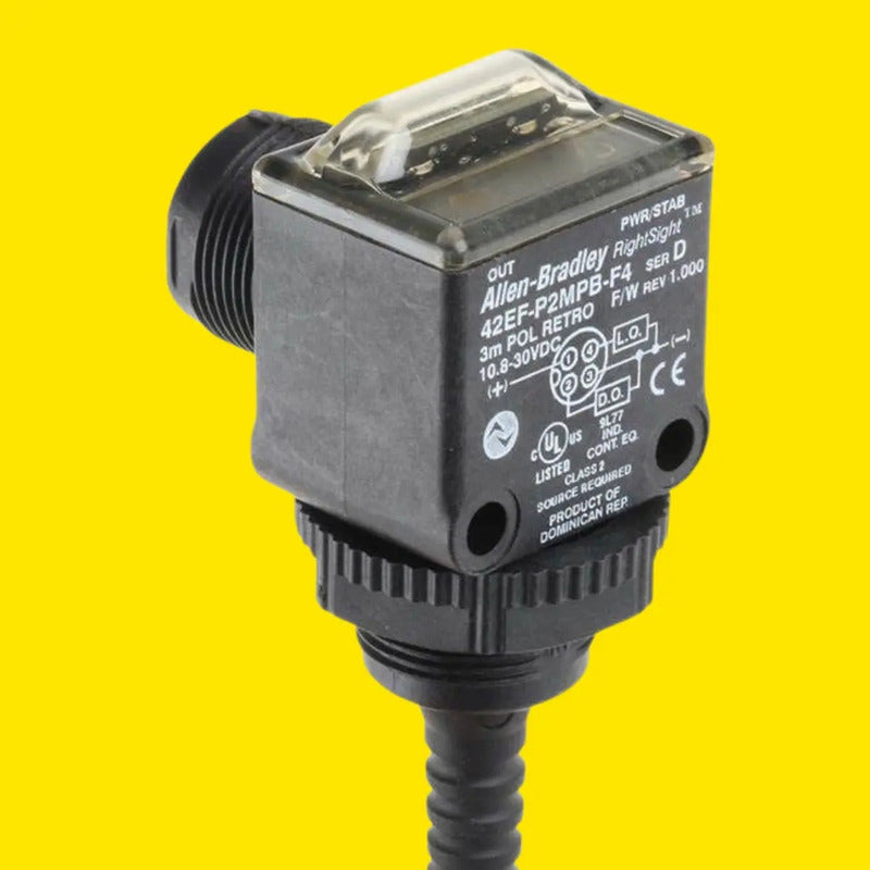 Allen-bradley 42ef-p2mpb-f4  Retroreflective Sensor Serie B