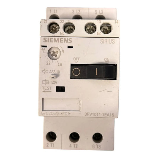 Siemens 3rv1011-1ca15 Guardamotor Sirius 50/60hz