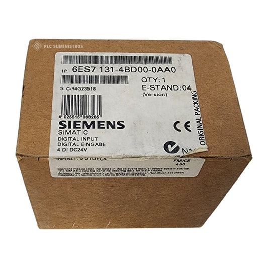 Modulo De Entrada Siemens 6es7131-4bd00-0aa0