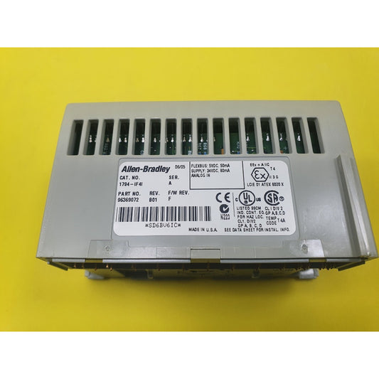 Allen-bradley Isolated Analog Input Flex I/o  1794-if4i