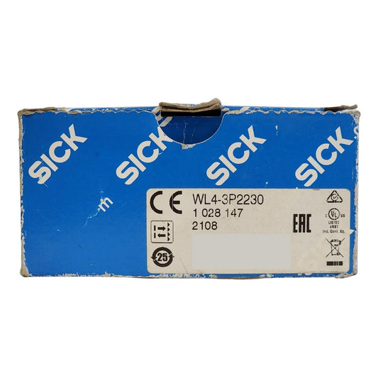 Sensor Fotoeléctrico Sick Wl4-3p2230 Pnp 10-30vdc Ip67