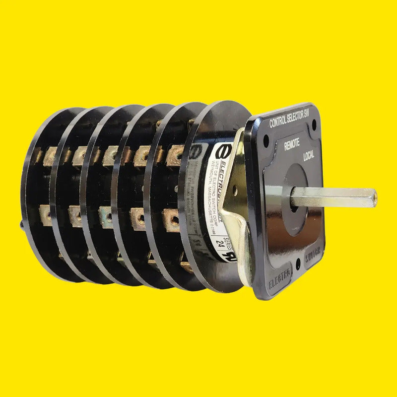 Electroswitch 24205 Interruptor Rotativo Serie 24 Negro