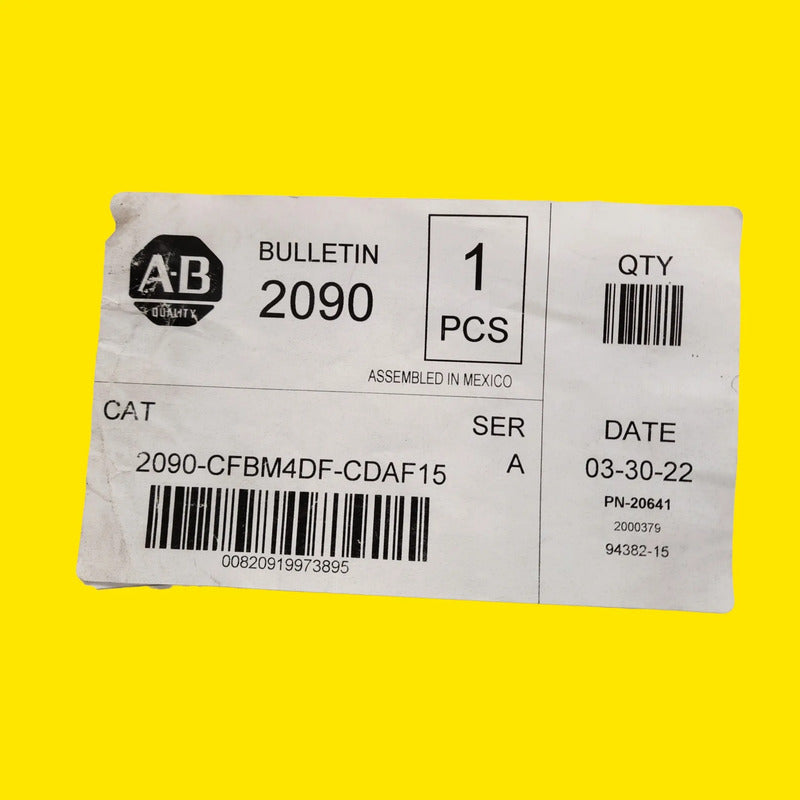 Allen-bradley 2090-cfbm4df-cdaf15