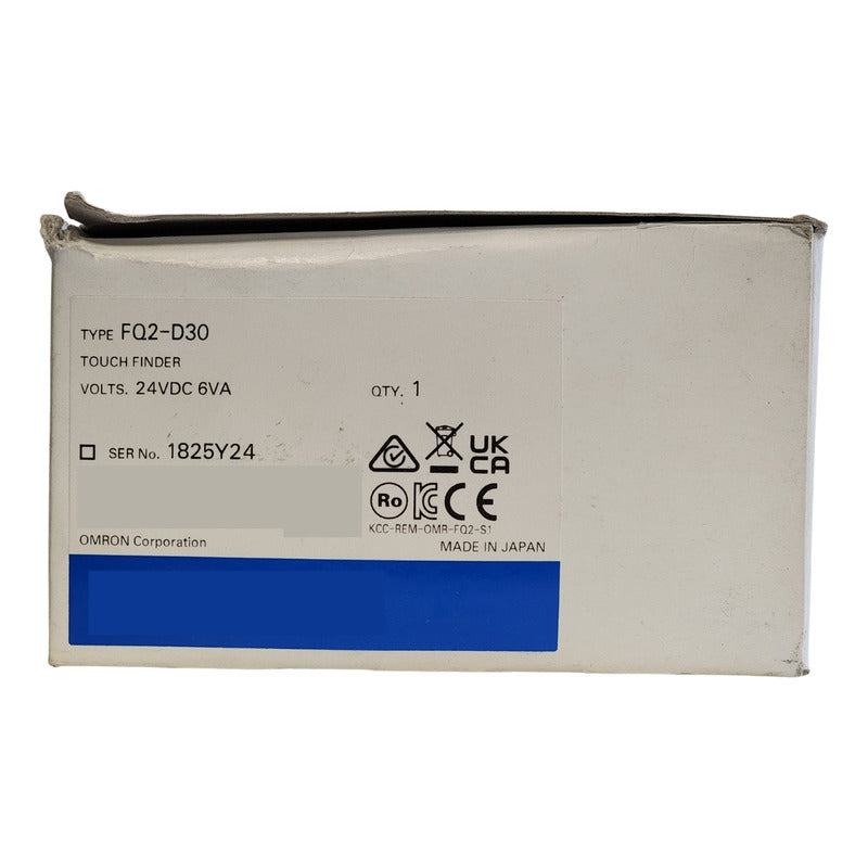 Display Omron Fq2-d30 Para Sensores De Visión Industrial