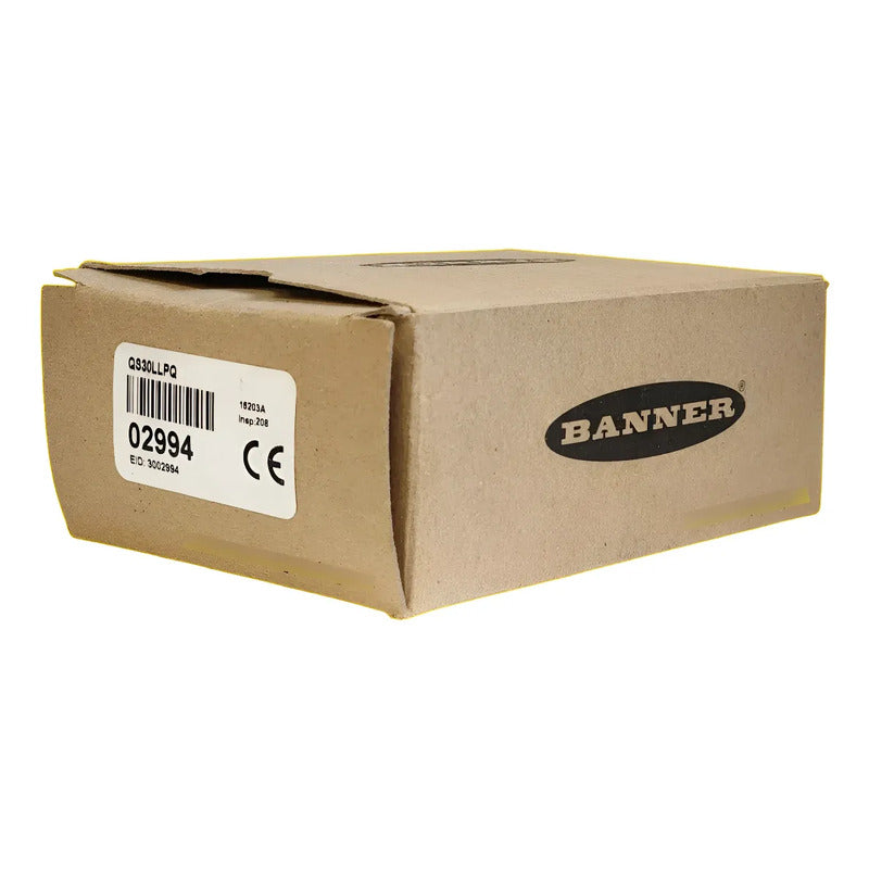 Banner Qs30llpq  02994 Sensor Láser Retrorreflectivo