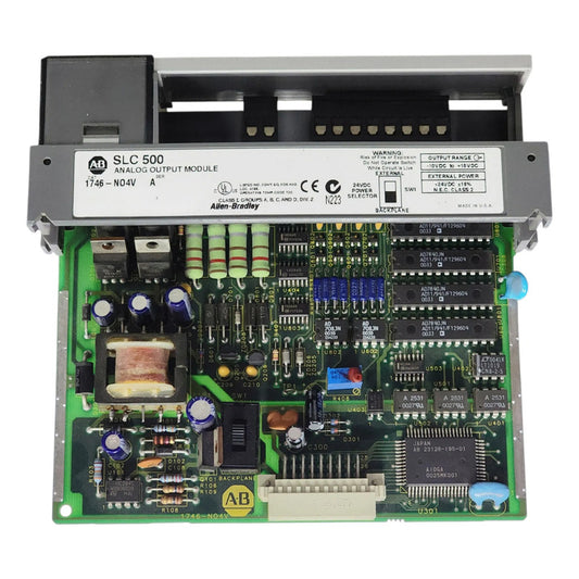 Allen-bradley 1746-no4v Módulo Analógico Slc 500