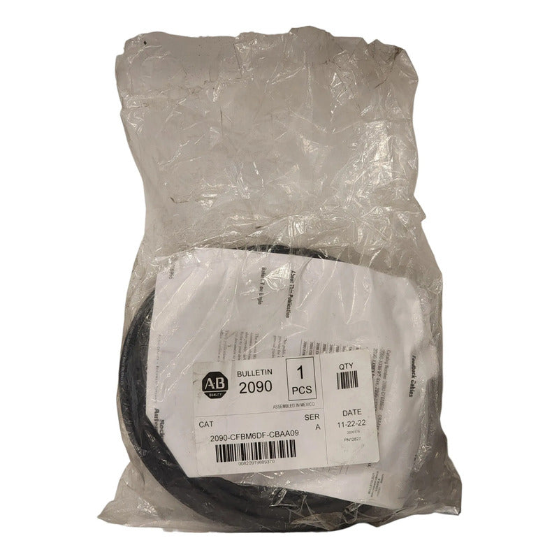 Allen-bradley 2090-cfbm6df-cbaa09 Cable Feedback 9m Negro