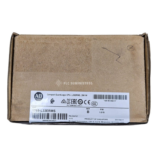 Allen Bradley 1769-l33erms Cpu Usado - Allen Bradley