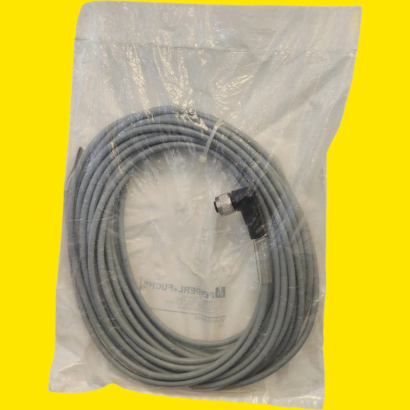 Pepperl+fuchs V1-w-10m-pvc Cable M12 Hembra 10 M Gris