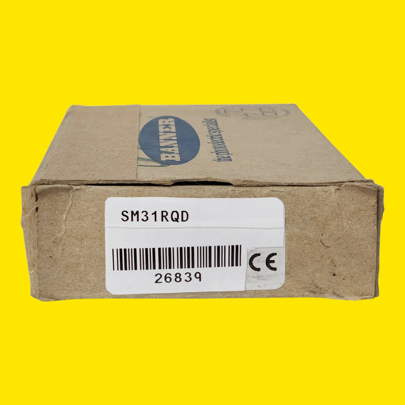 Banner Sm31rqd 26839 Sensor Receptor Barrera 3m M12