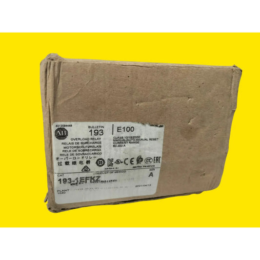 Allen-bradley 193-1efkz Relevador De Sobrecarga