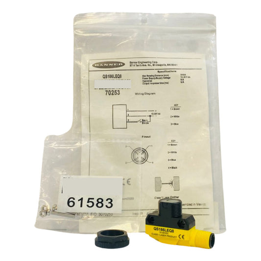 Banner Qs186leq8 70253 Laser