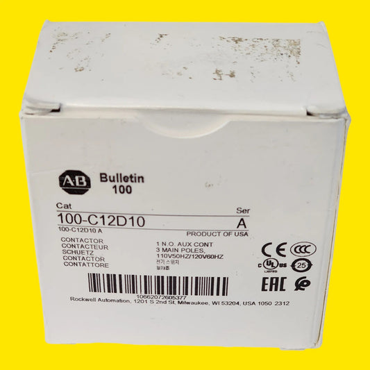 Allen-bradley 100-c12d10 Contactor Industrial