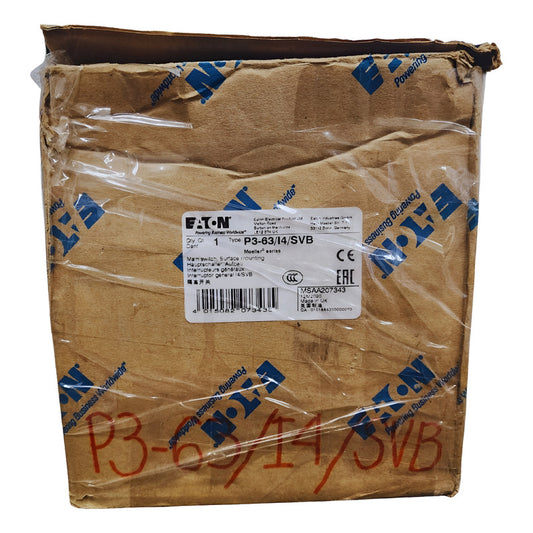 Eaton P3-63/i4/svb Nockenschalter 63 A 690 V 1 X 90 ° Gelb, Rojo -amarillo