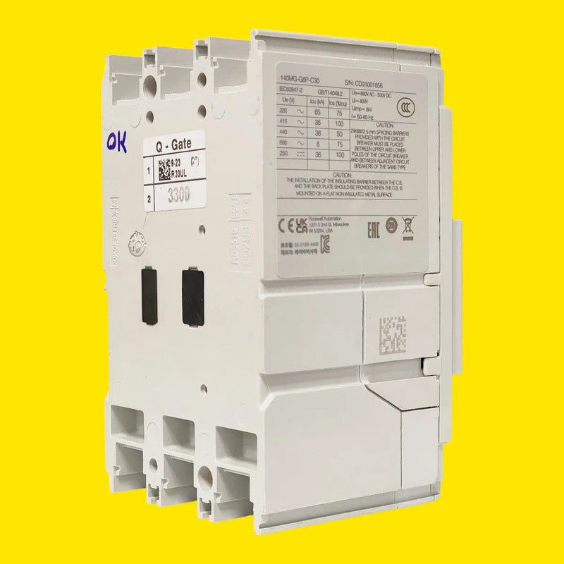 Interruptor Termomagnetico Allen Bradley 140mg-g8p-c30 30a