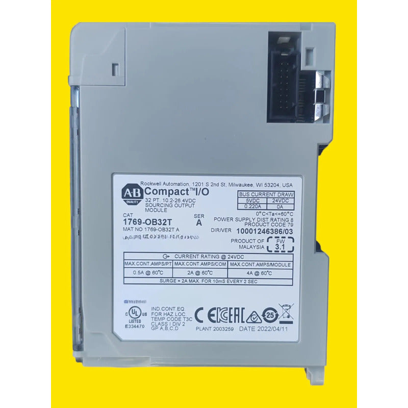 Allen Bradley 1769-ob32t Módulo 32 Salidas 24v Dc