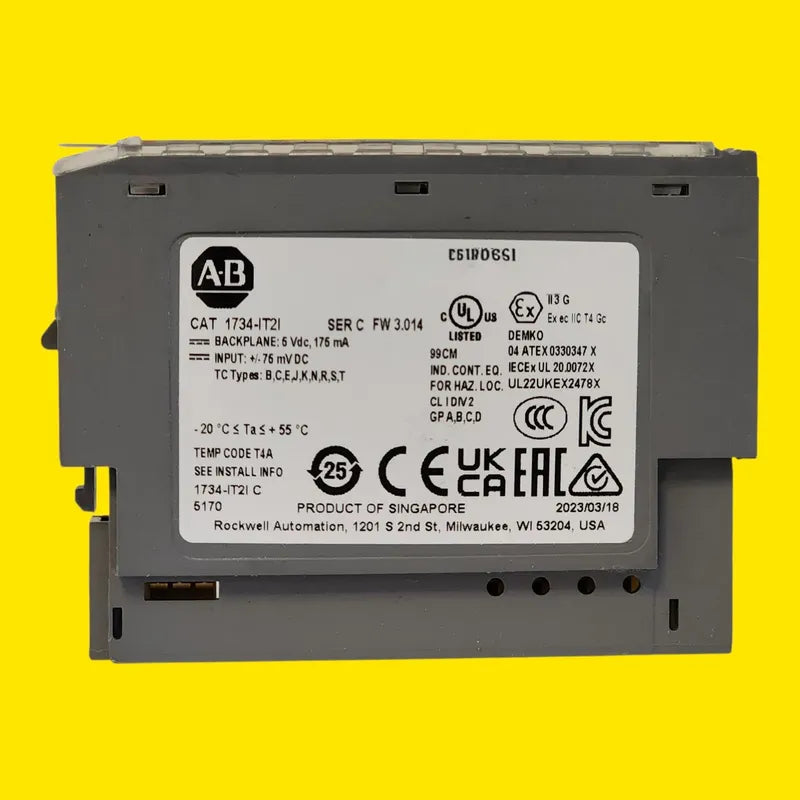 Allen Bradley 1734-it2i Modulo Entradas Termopar Point I/o