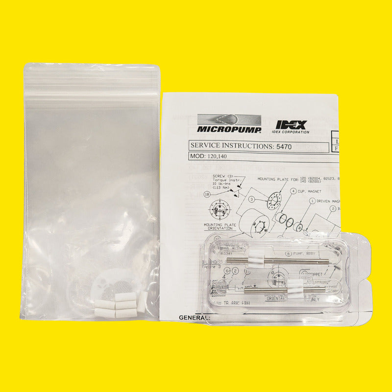 Micropump Gj-n23 Ff2s Service Kit Bombas Serie Gj