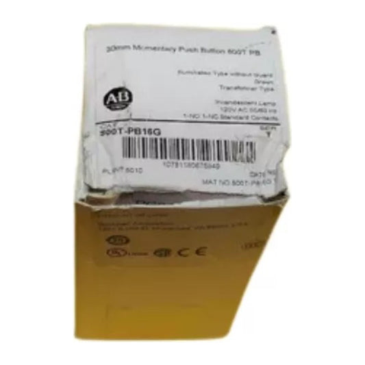 Allen Bradley 800t-pb16g Pulsador Verde Serie T 800t-n326