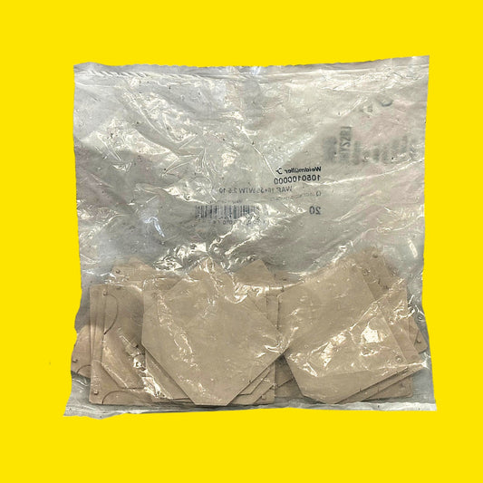 Weidmuller 1050100000 Tapa Final 20pzs