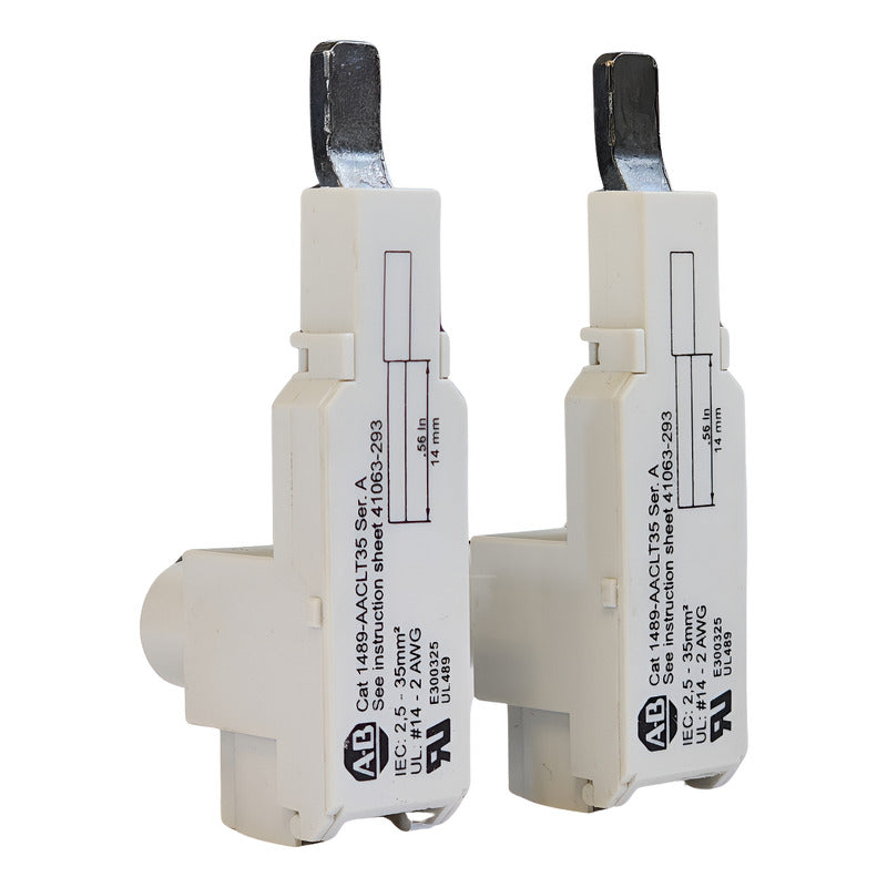 Allen Bradley 1489-aaclt35 Terminal Barra Colectora 35mm 2pz