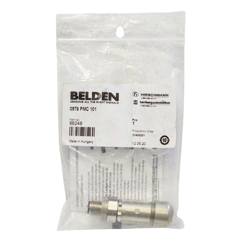 Conector M12 Belden 0976 Pmc 101 Profibus 5 Pines