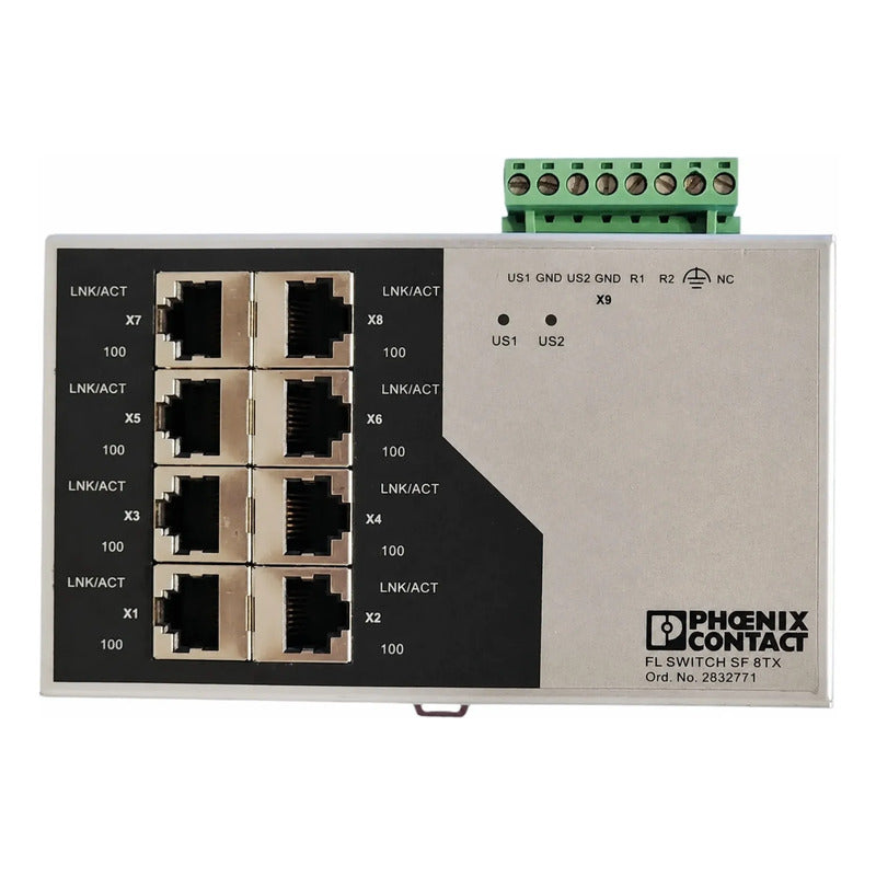 Phoenix Contact Fl Switch Sf 8tx 2832771 8 Puertos