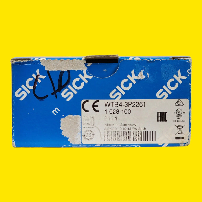 Sick Wtb4-3p2261 1028100 Sensor Fotoeléctrico Pnp