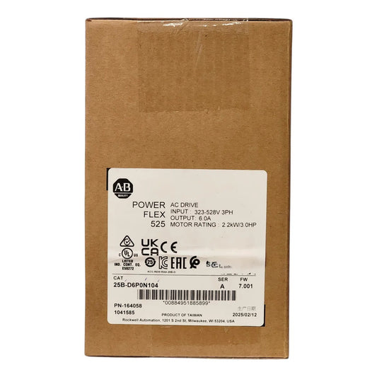 Allen Bradley 25b-d6p0n104 Variador De Frecuencia 3 Hp 440v