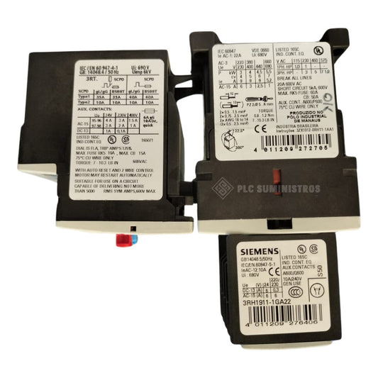 Siemens 3rh1131-1ag10 Contactor