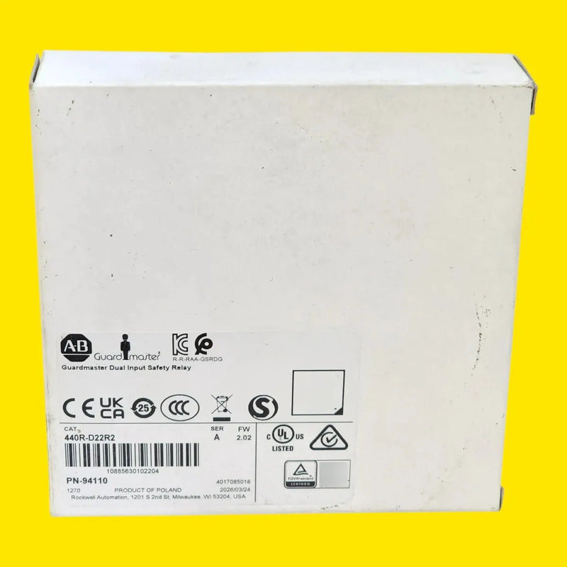Allen-bradley 440r-d22r2 Relevador De Seguridad Guardmaster