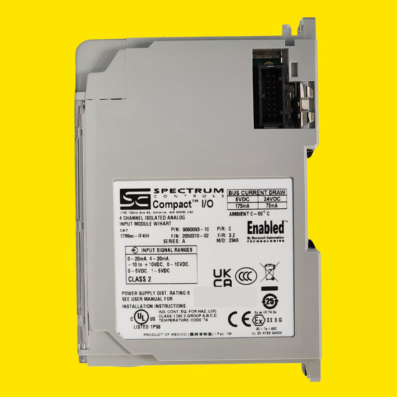 Allen Bradley 1769sc-if4ih Módulo Analógico 4 Canales Hart