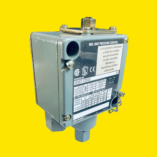Allen Bradley 836-t253j Interruptor De Control Gris Industrial
