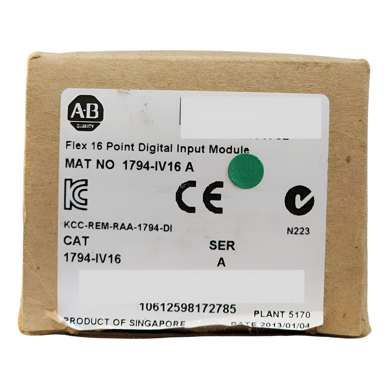 Allen Bradley 1794-iv16 Módulo 16 Entradas Digitales 24vdc
