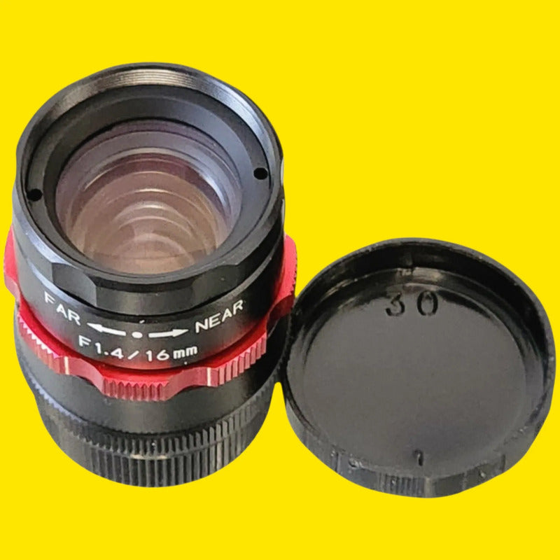 Keyence Ca-lh16p Lente De Alta Resolución C-mount Negro