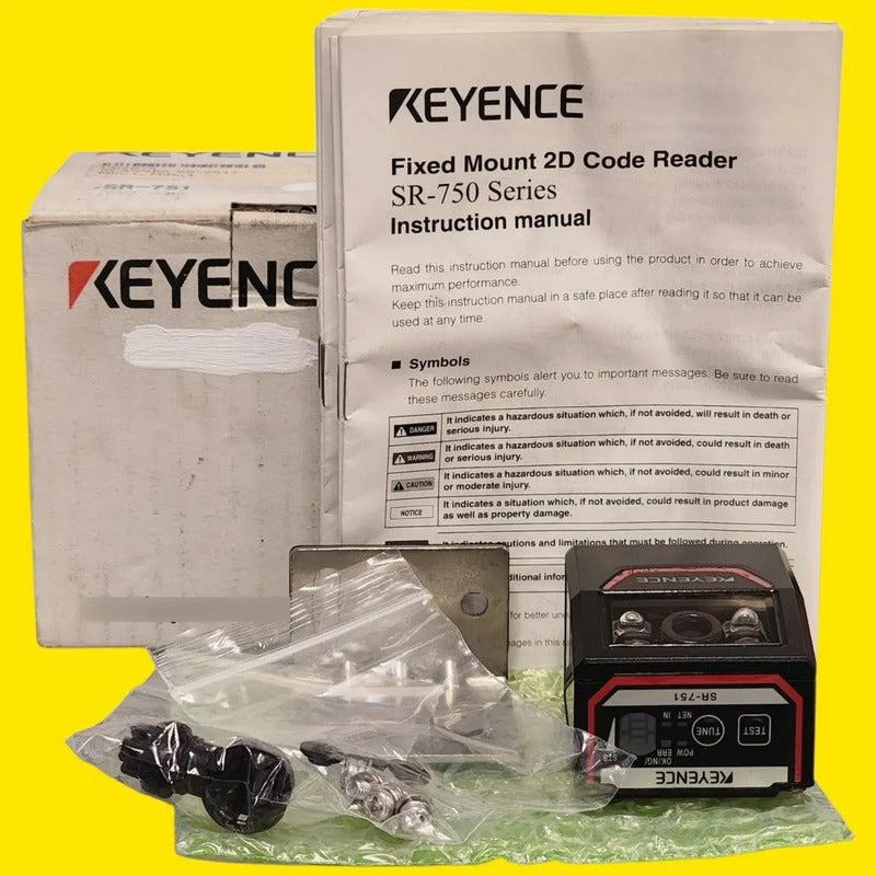Keyence Sr-751 Lector De Códigos 1d Y 2d Negro M12