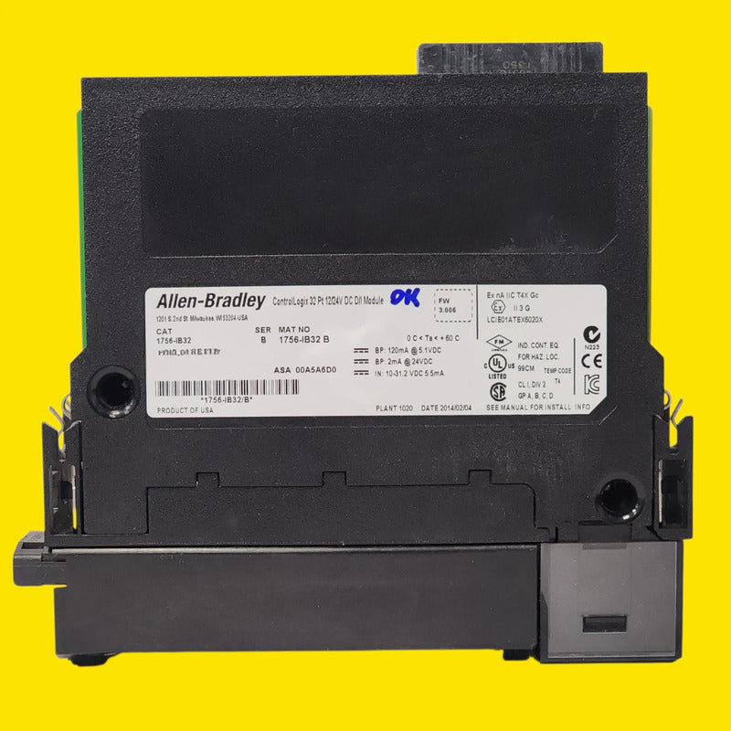 Allen-bradley 1756-ib32 Módulo De Entradas 24vdc 32 Puntos